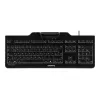 CHERRY KC 1000 SC teclado USB QWERTZ suizo negro