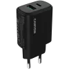 CANYON Cargador OnCharge 250 25W 1xPD 1xQC EU Negro