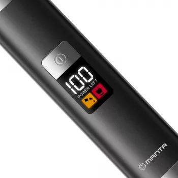 Recortadora de barba Manta HT-02BK Trimo, negra