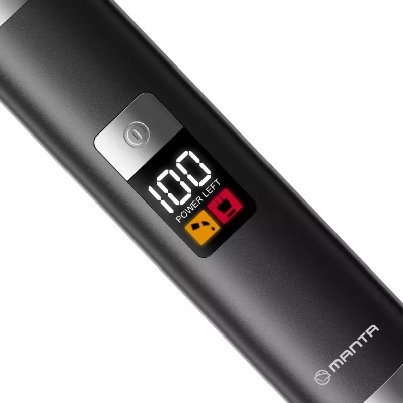 Recortadora de barba Manta HT-02BK Trimo, negra