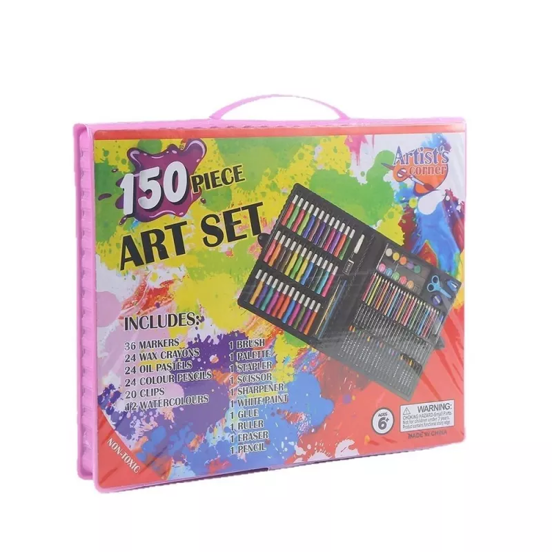 Set de pintura Extralink, set de arte de 150 piezas