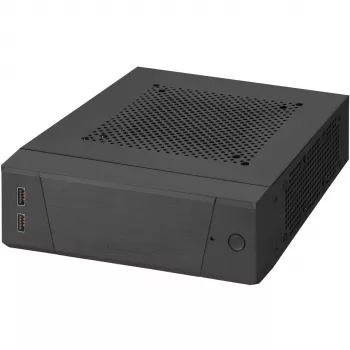 SilverStone MILO ML10 - USFF - Mini-ITX - sin fuente de alimentación - negro - USB/audio (SST-ML10B)