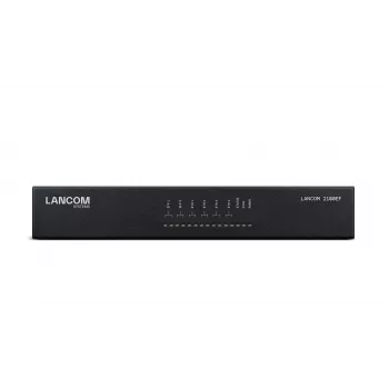 LANCOM 2100EF – Gateway SD-WAN – con fibra óptica y Ethernet – 1GbE, 2.5GbE – 1U – gestionado en la nube – montaje en sobremesa/rack (61109)
