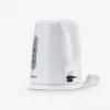 Hervidor eléctrico SEVERIN 1 L 2200 W blanco — inalámbrico, base de 360°, resistencia oculta