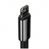Cable Lightning Baseus CALWJ-A01 2 m negro 2,4 A