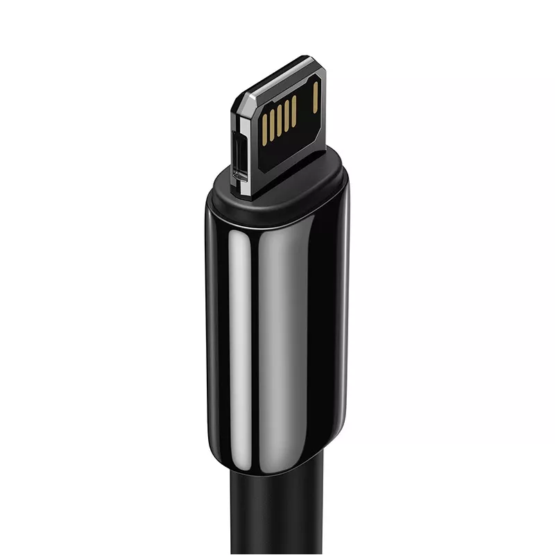 Cable Lightning Baseus CALWJ-A01 2 m negro 2,4 A