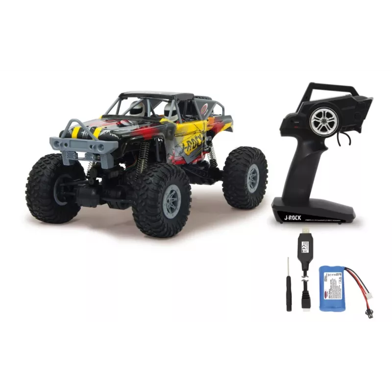 JAMARA J-Rock Crawler 4WD, vehículo crawler, 1:10, 14 años, 1200 mAh, 1,56 kg