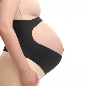 Faja de embarazo Momcozy, negra, M