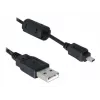 DeLOCK 82414 Cable USB a conector de cámara digital (Nikon 8 pines UC-E6), 1,83 m, negro