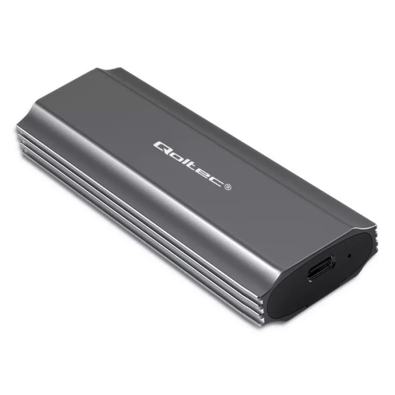 Carcasa | caja NV2271 para disco M.2 SSD | SATA | NVMe | USB-C | 2TB