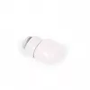 Conector en L de compresión Alphacool 17619 G1/4 macho a hembra giratorio, blanco