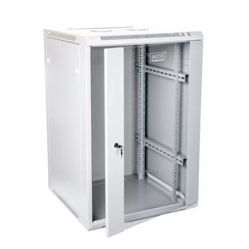 Armario rack Digitus DN-W19 18U/600 exento gris