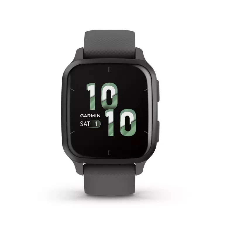 Smartwatch GARMIN Venu Sq 2 — 1,4 inch AMOLED, carcasa de 40 mm, gris pizarra, GPS, SpO2, NFC