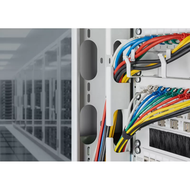 Latiguillo de parcheo DIGITUS CAT6A F-FTP, 7 m, gris, RJ-45–RJ-45, 10 Gbit/s