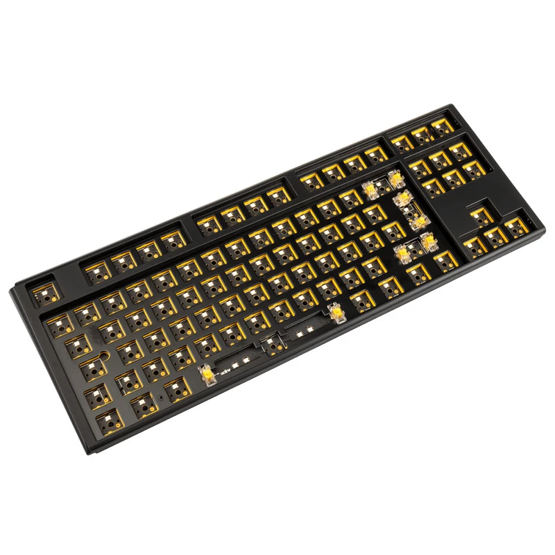 Teclado gaming USB Ducky One 3 Hot-Swap Barebone TKL negro
