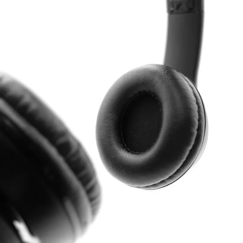 Auriculares inalámbricos MEDIA-TECH EPSILION BT MT3591 Bluetooth 4.2 micrófono radio FM negro