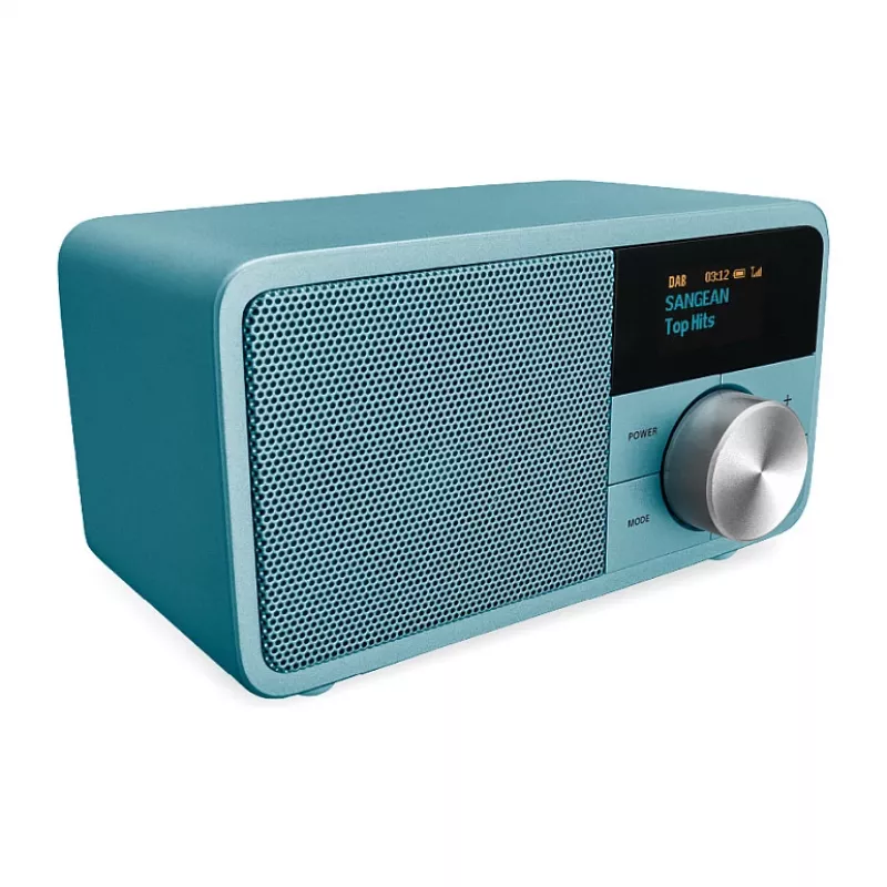 Sangean DDR-7 Norse Blue radio de sobremesa, DAB+, FM, AUX, Bluetooth, turquesa