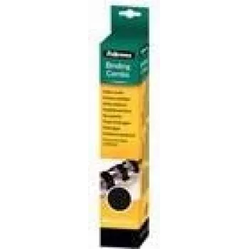 Fellowes - 10 mm - 21 anillas - A4 (210 x 297 mm) - 55 hojas - Negro - 25 uds. Espiral de plástico - para Fellowes Galaxy 500, Orion 500, Pulsar+ 300, Quasar+ 500, Star+ 150,