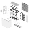 Caja Midi Tower HAVN HS 420 blanca
