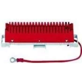 Barra de tierra Corning DE620045794 LSA-Plus 38 polos rojo