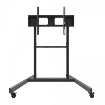 Soporte móvil para monitor EDBAK TR19 para pantallas de hasta 130 kg, bandeja 1000×600 mm