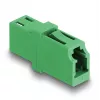 Acoplador de fibra óptica LC simplex hembra a LC simplex hembra APC verde DeLOCK 87984