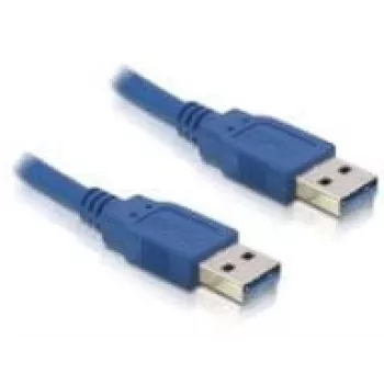 Cable USB DeLOCK USB 3.0-A conector macho/conector macho – 1 m