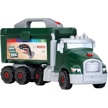Camión de juguete KLEIN 8640 diseño compacto construcción robusta, vehículo de juego de rol para niños