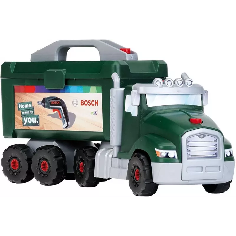 Camión de juguete KLEIN 8640 diseño compacto construcción robusta, vehículo de juego de rol para niños