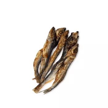 Premios para perros UNISZKI arenque deshidratado 50 g — sabor pescado, bolsa de 50 g, delicia natural firme