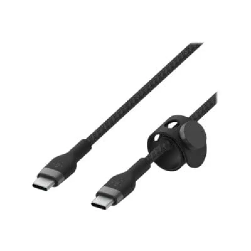 Belkin BOOSTCHARGE PRO Flex Cable USB 1 m USB 2.0 USB C negro (CAB011BT1MBK)