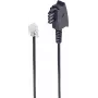 shiverpeaks ®-BASIC-S --Cable de conexión telefónica TAE F macho a conector Western 6/4, Siemens, 20 m (BS70055-20)