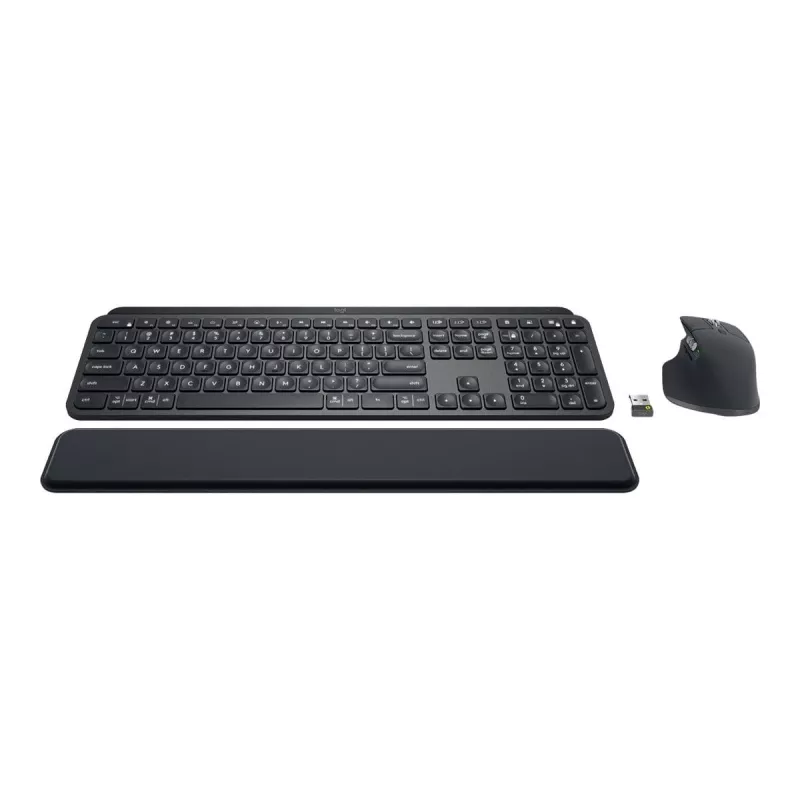 Logitech MX Keys combo for Business Gen 2 teclado y ratón incluidos oficina RF Wireless + Bluetooth AZERTY francés grafito