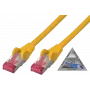 ShiverPeaks BS75711-A0.25Y Cable de conexión Cat.6a S/FTP (S-STP), 0,25 m, Amarillo