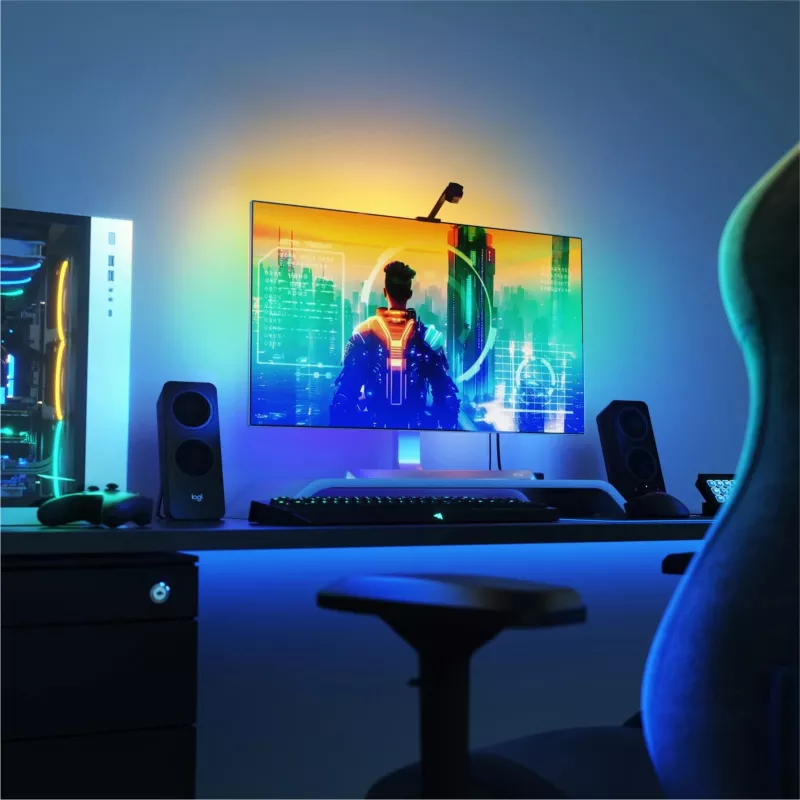 Nanoleaf NF082K02-52LS Iluminación ambiental Kit de iluminación ambiental de panel plano 2,16 m (85)