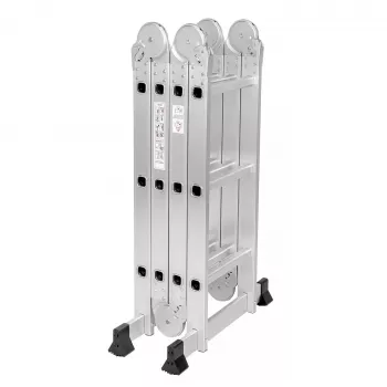 Extralink Escalera articulada LAD3X4MP 3X4, 3,55 m (+PLATAFORMA)