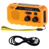 Radio portátil Adler AD 1197 con linterna y función de alarma