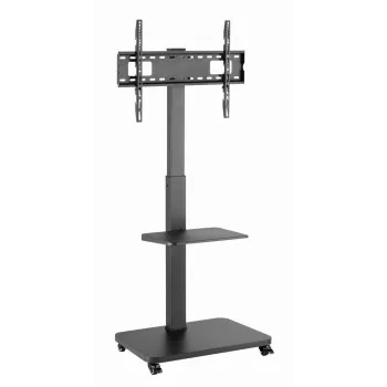 Soporte de suelo para TV Gembird TVS-75S-02 con ruedas, 37 - 75, negro