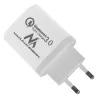 Cargador de pared MACLEAN MCE479W — cargador rápido USB de 3 puertos, 18W de potencia total