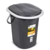 Cubo de inodoro portátil GreenBlue GB320AG — modelo turístico ligero, contenedor de residuos portátil compacto