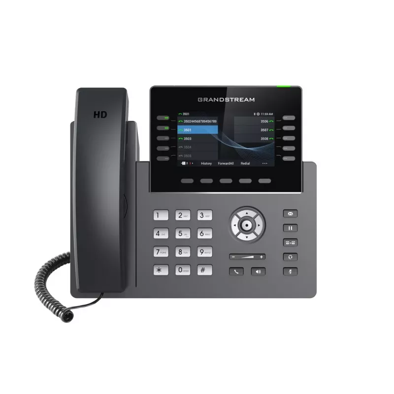 Teléfono IP Grandstream Networks GRP2615 negro gris