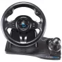 Volante + pedales gaming Subsonic SA5596-NG negro USB 270°