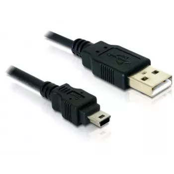 Cable USB DeLOCK 82252 USB 2.0 1,5 m USB A Mini-USB B negro