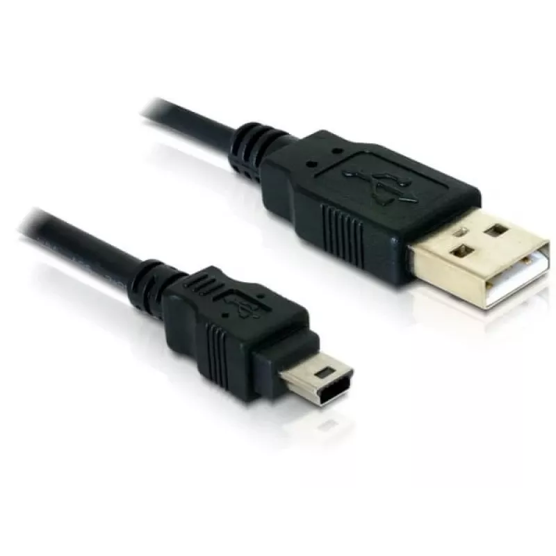 Cable USB DeLOCK 82252 USB 2.0 1,5 m USB A Mini-USB B negro