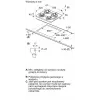 Placa de gas empotrable Bosch Serie 2 POP6B6K30 60 cm, 4 zonas de gas, placa vitrocerámica negra, control por mandos giratorios