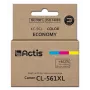 Tinta Actis KC-561 (sustituto de Canon CL-561XL; Supreme; 18 ml; cian, magenta, amarillo). Imprime un 60 % más que el OEM.