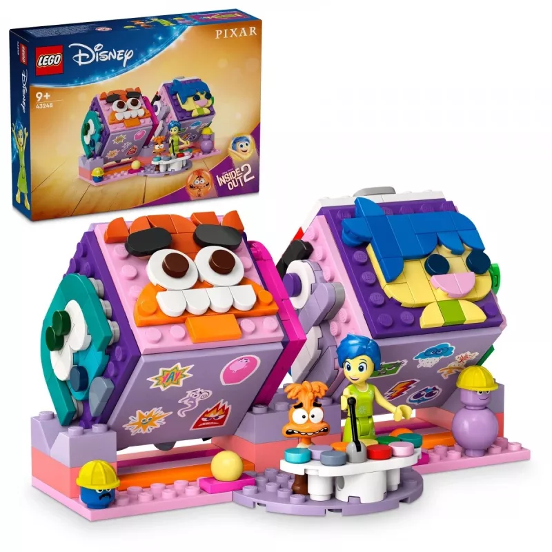 Juguete de construcción LEGO Disney Pixar Del revés 2 set de dados de emociones 43248
