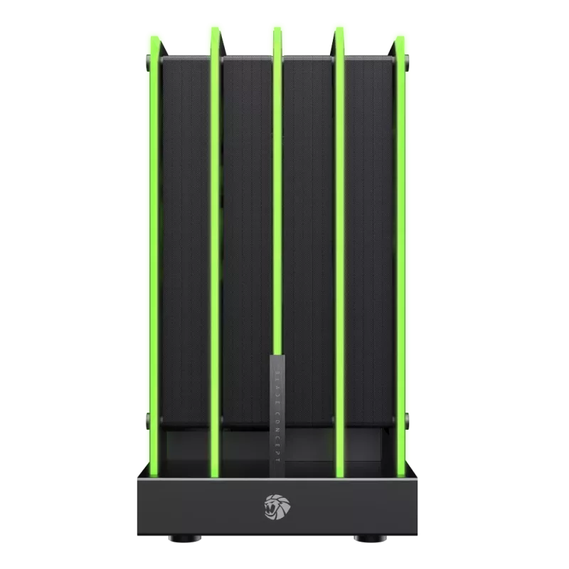Caja Gamemax | BLADE CONCEPT | negra | ATX | fuente de alimentación no incluida