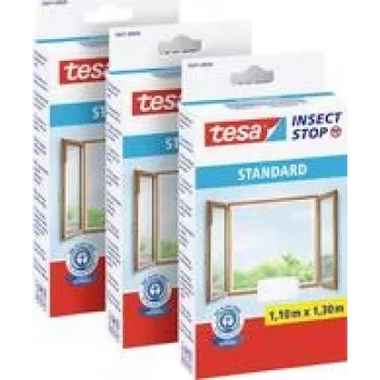 Mosquitera Tesa STANDARD 55671 1300 mm x 1100 mm antracita