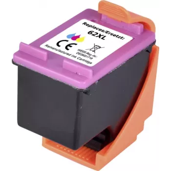 Renkforce tinta compatible sustituto HP 62 XL (C2P07AE) cian, magenta, amarillo RF-5679858 (RF-5679858)